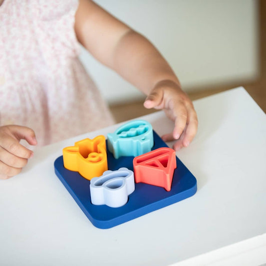 Silicone sensory toys - Vehicle puzzle