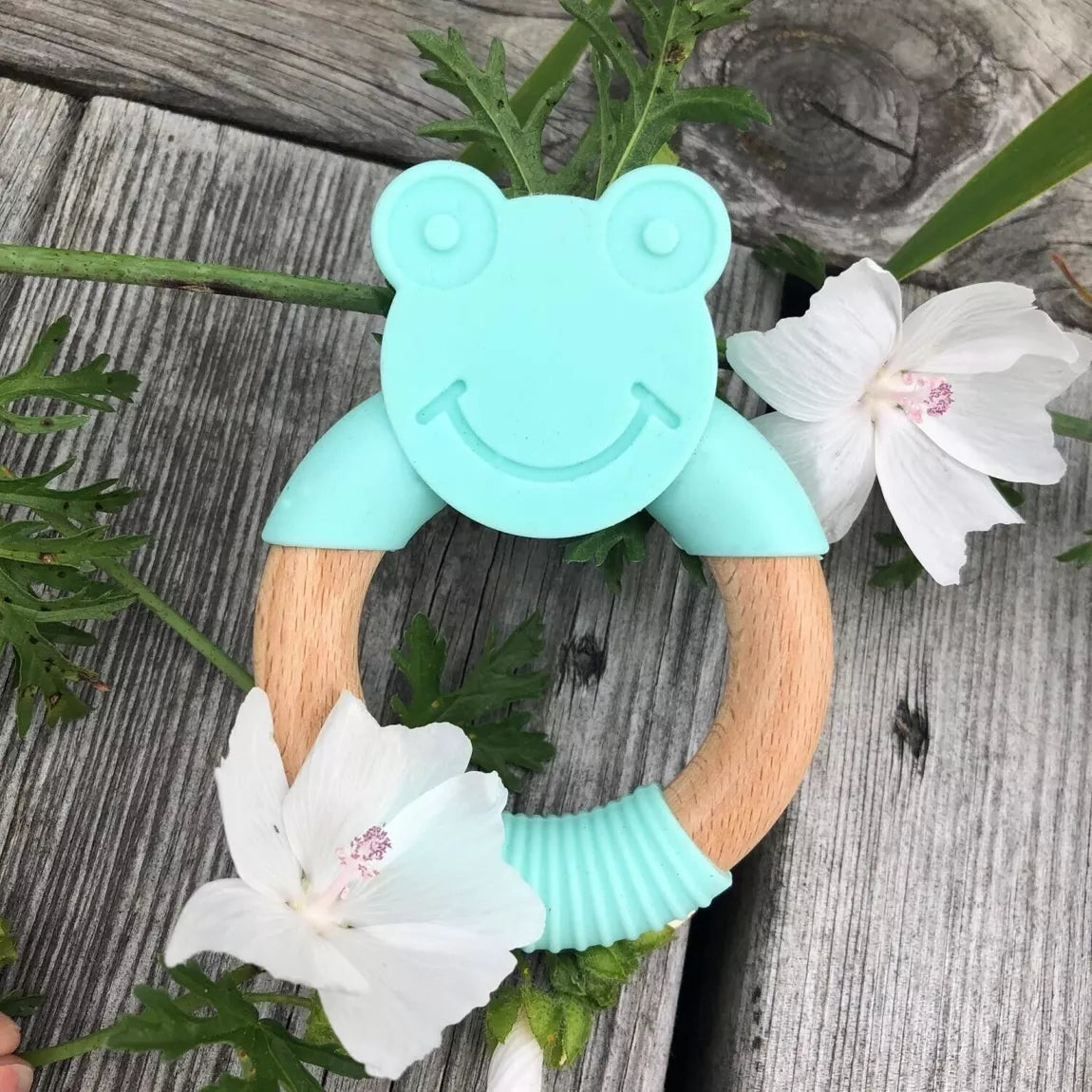 Silicone Baby Teether - Frog