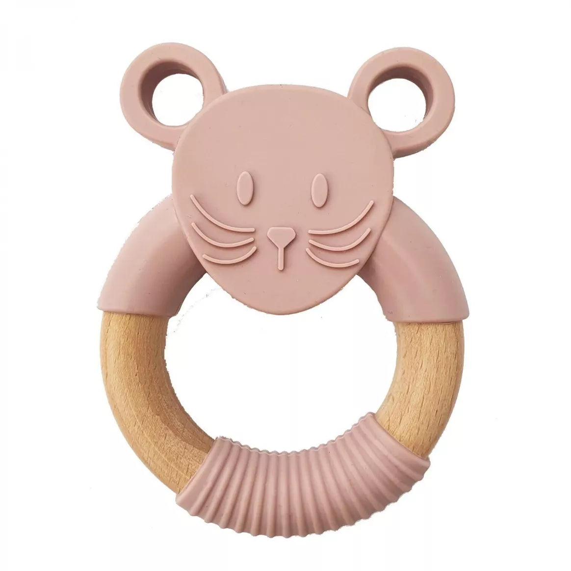 Silicone Baby Teether - Mouse