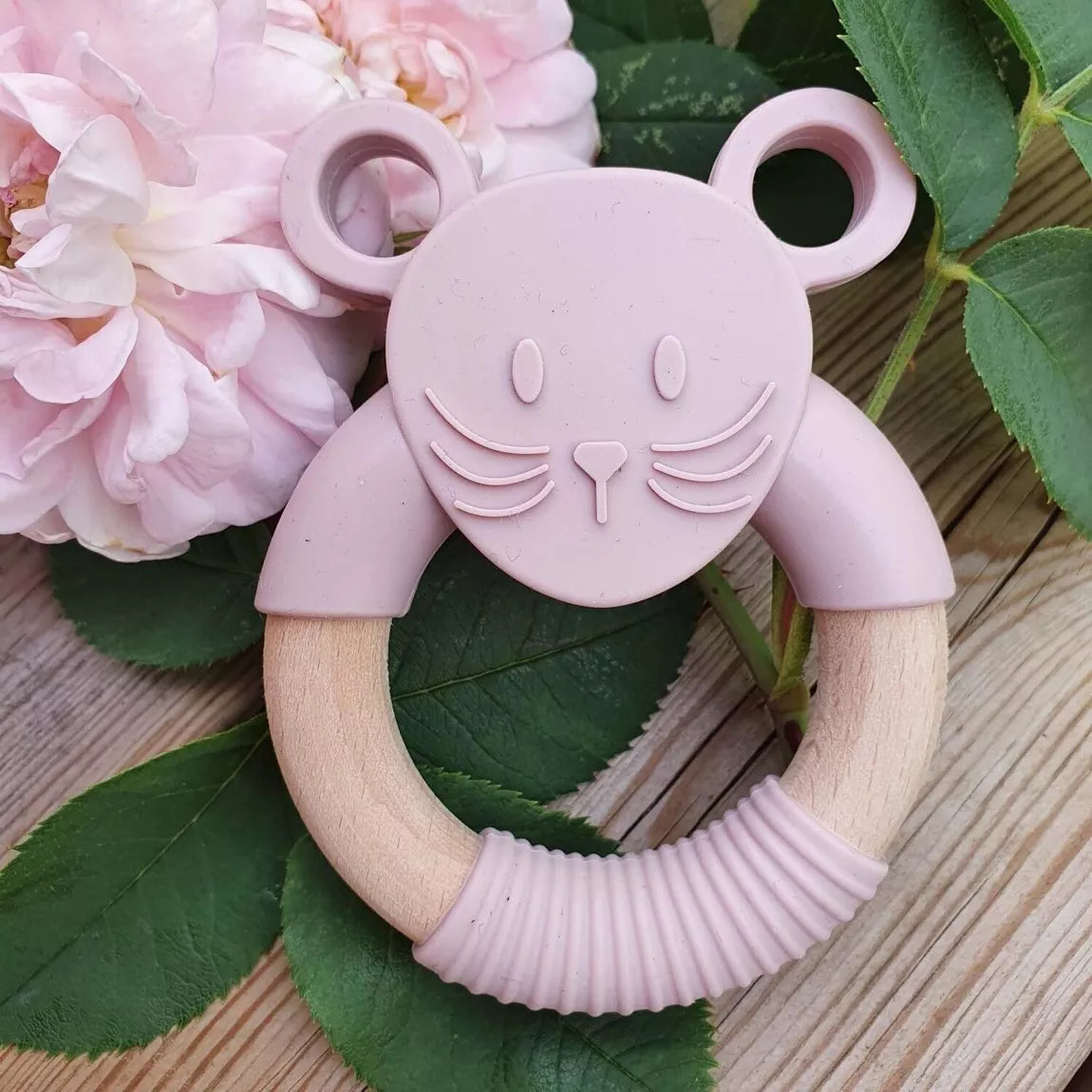 Silicone Baby Teether - Mouse