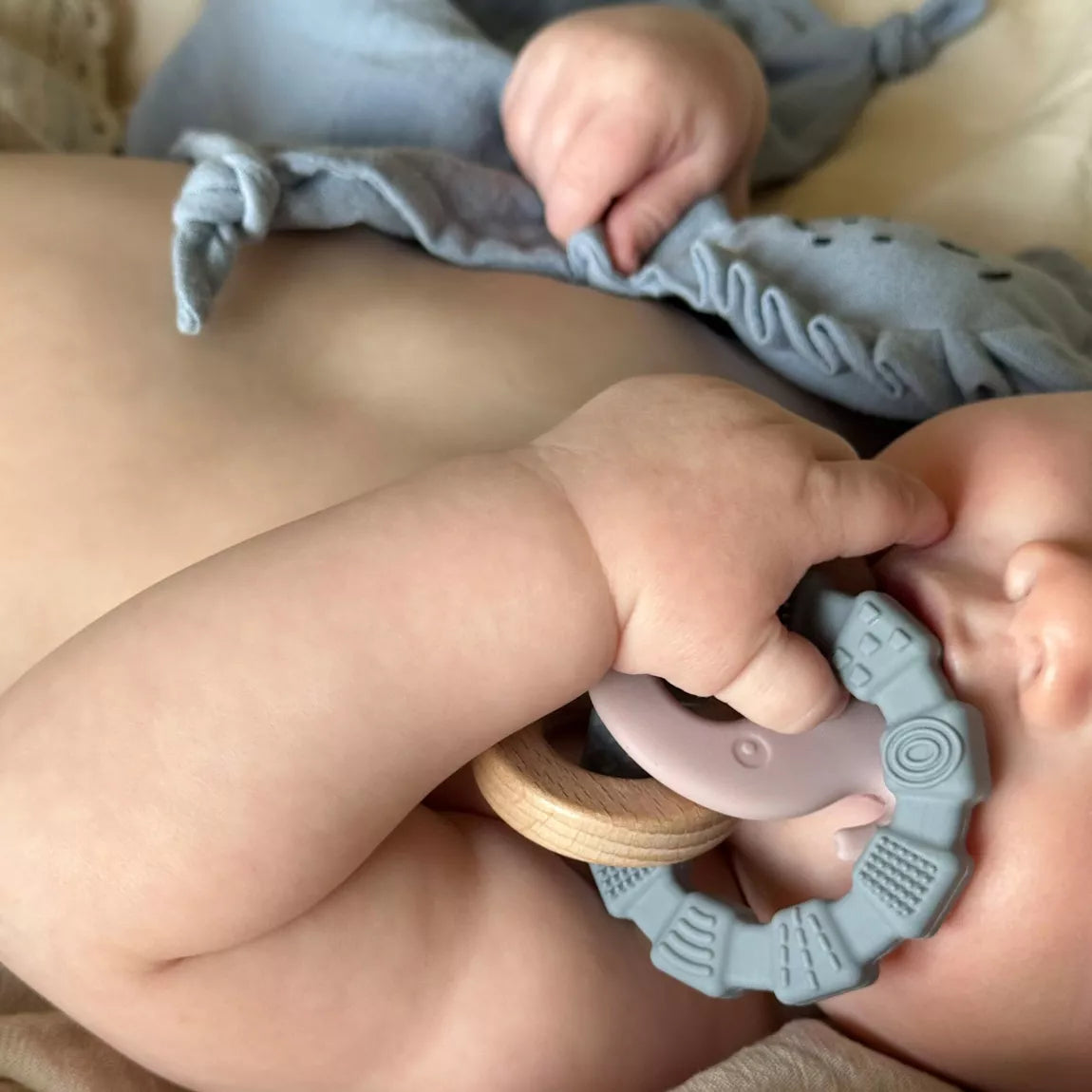 Silicone Baby Teether Toy Elephant