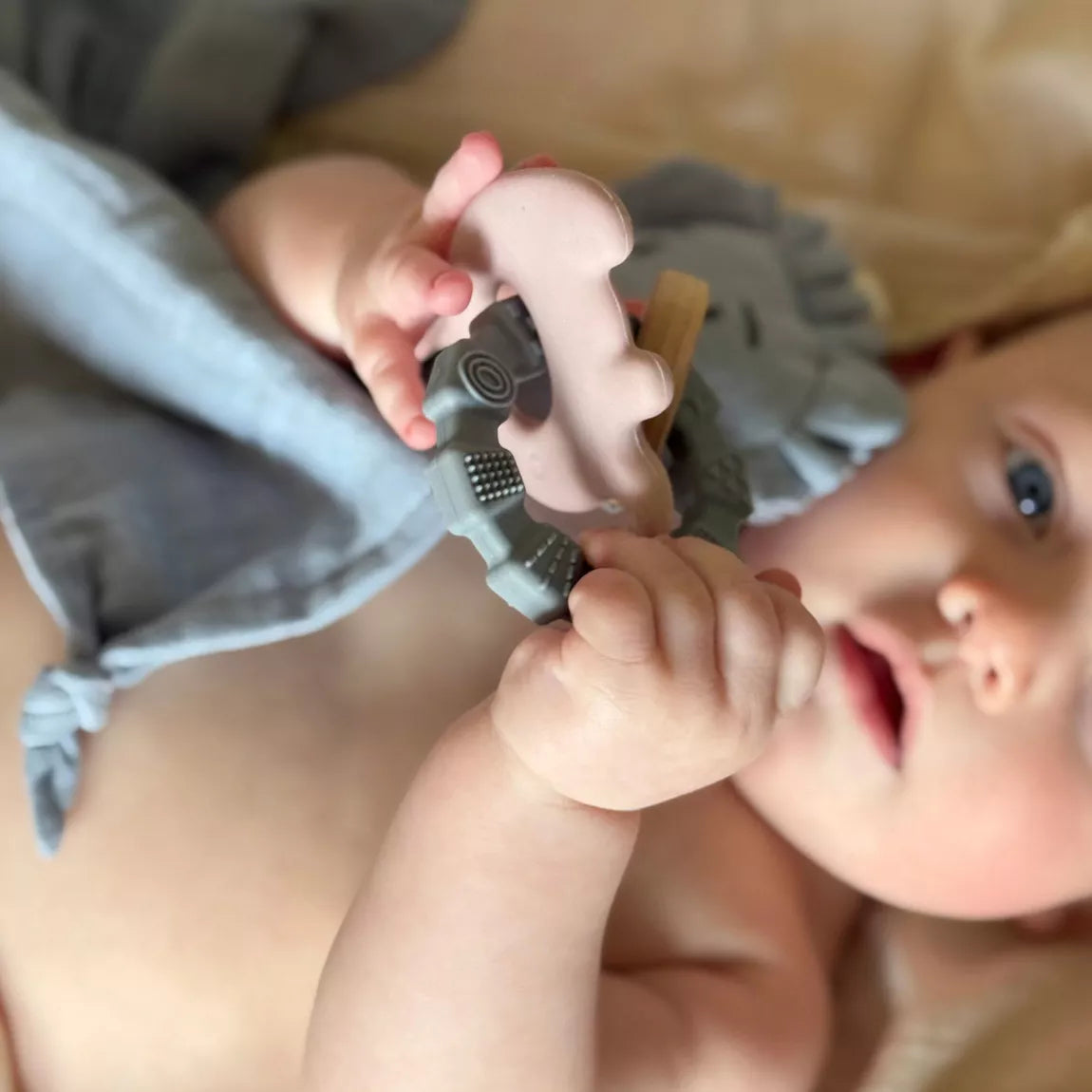 Silicone Baby Teether Toy Elephant