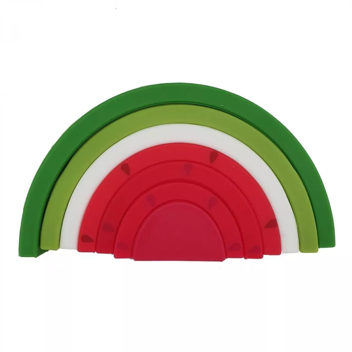 Silicone Stacking Toy Watermelon
