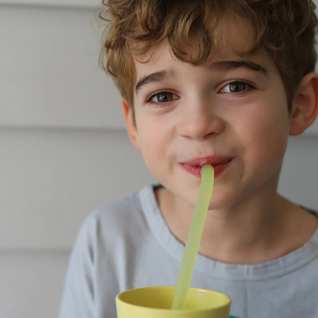 b.box Reusable Silicone Straw - Pool Party