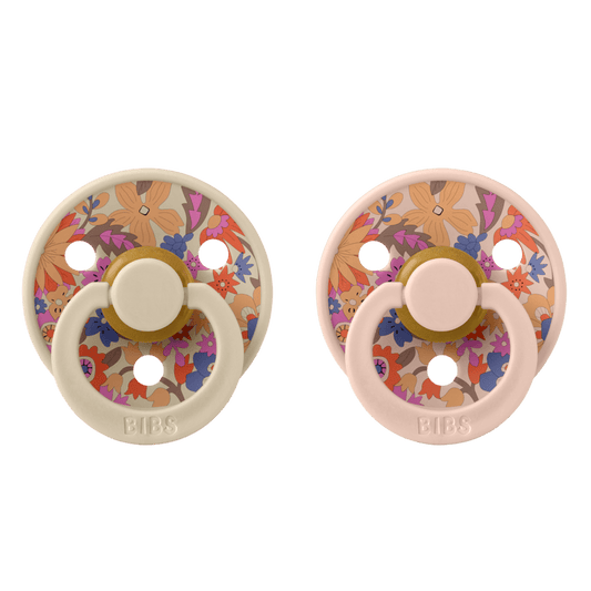 Bibs x Liberty - 2 Pack (Colour: June Blossom Latex & Blush Mix | Size 1)