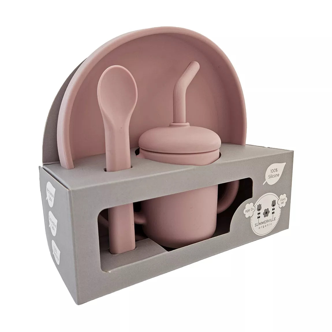 Silicone 3 pcs Feeding Set