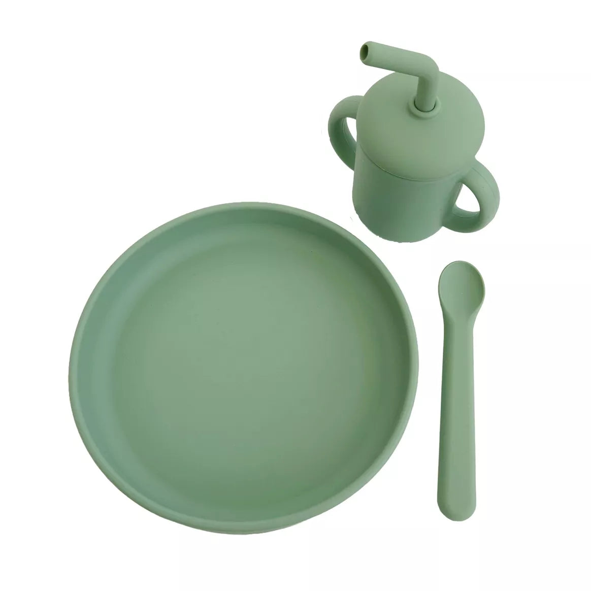 Silicone 3 pcs Feeding Set