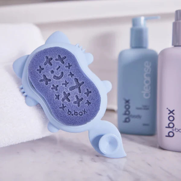 b.box Baby Bath Brush Replacement Sponge - Twin Pack