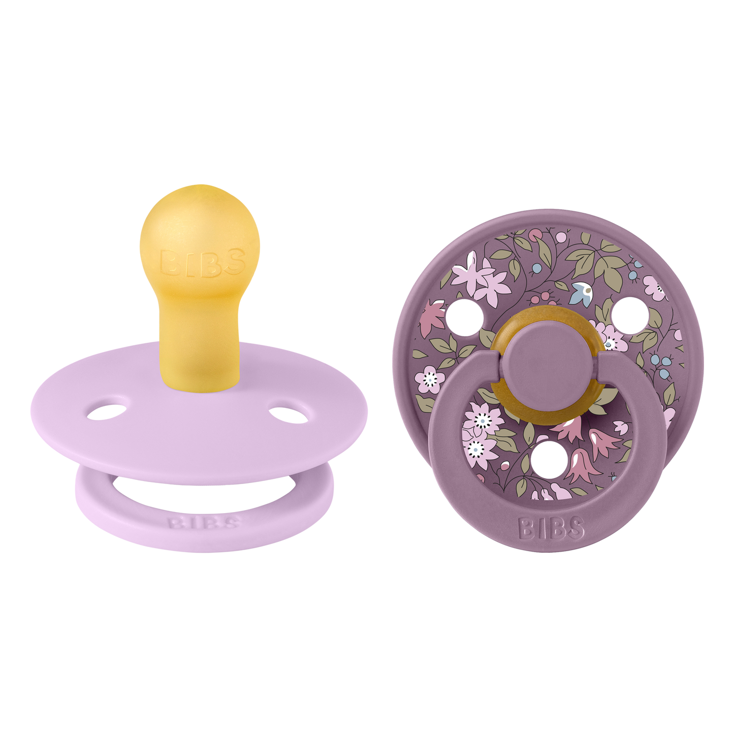 BIBS x Liberty - 2 PACK (Colour: Chamomile Lawn Latex Violet Sky Mix)