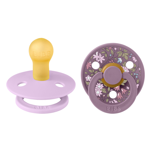 BIBS x Liberty - 2 PACK (Colour: Chamomile Lawn Latex Violet Sky Mix)