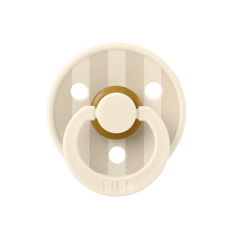 Bibs Pacifier Studio - 2 Pack (Colour: Pin Latex Ivory Vanilla Mix | Size 2)