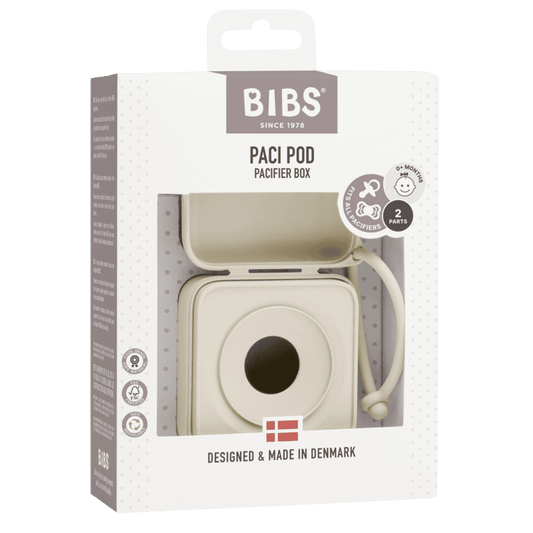Bibs Pacifier Box | Ivory