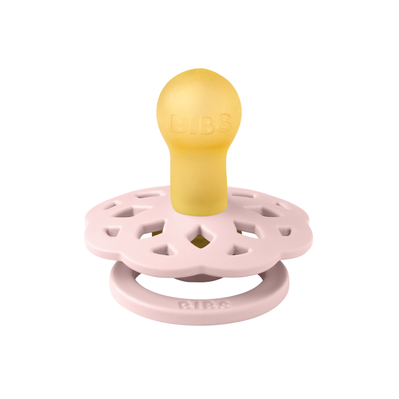 BIBS Pacifier Boheme Latex - 2 Pack (Colour: Ivory/Blush/Woodchuck/Blossom | Size 2)