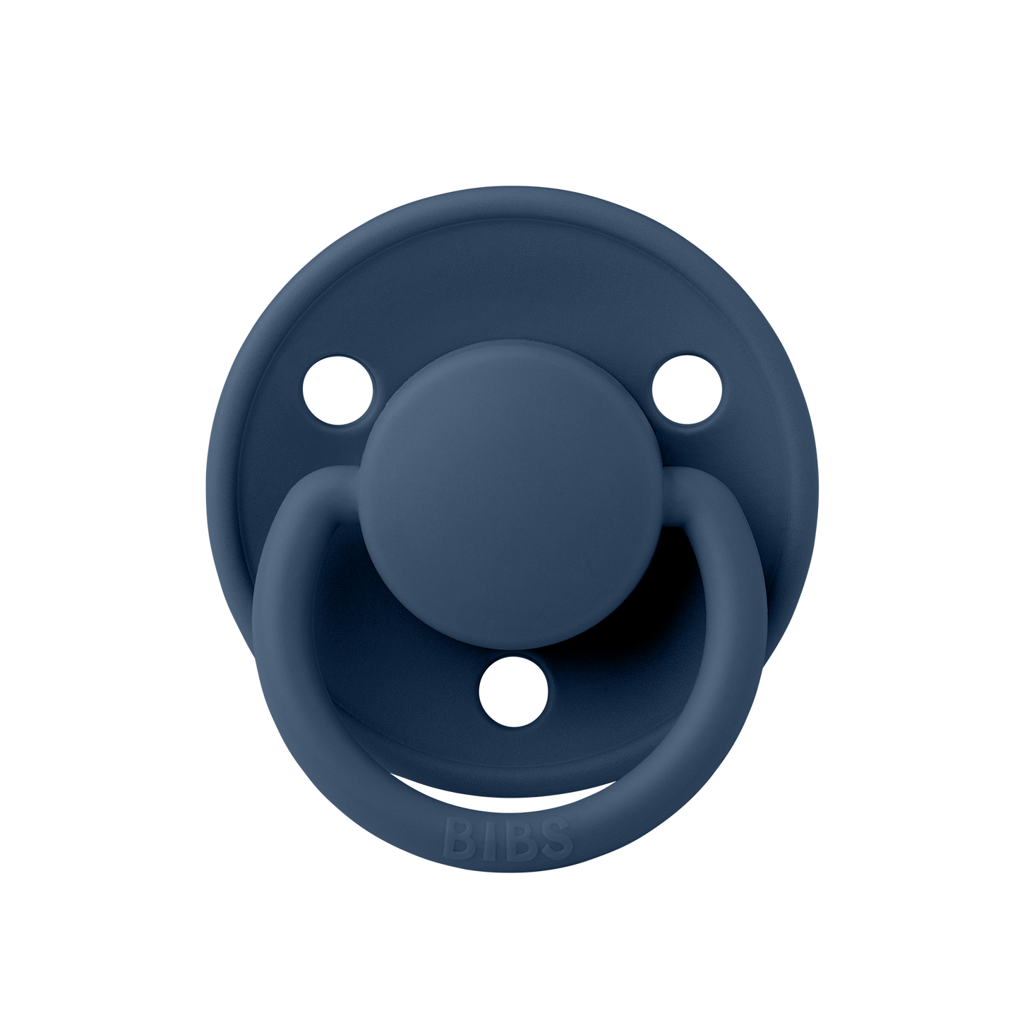 Bibs De Lux Silicone - 2 Pack (Colour: Cloud/Steel Blue | Onesize)