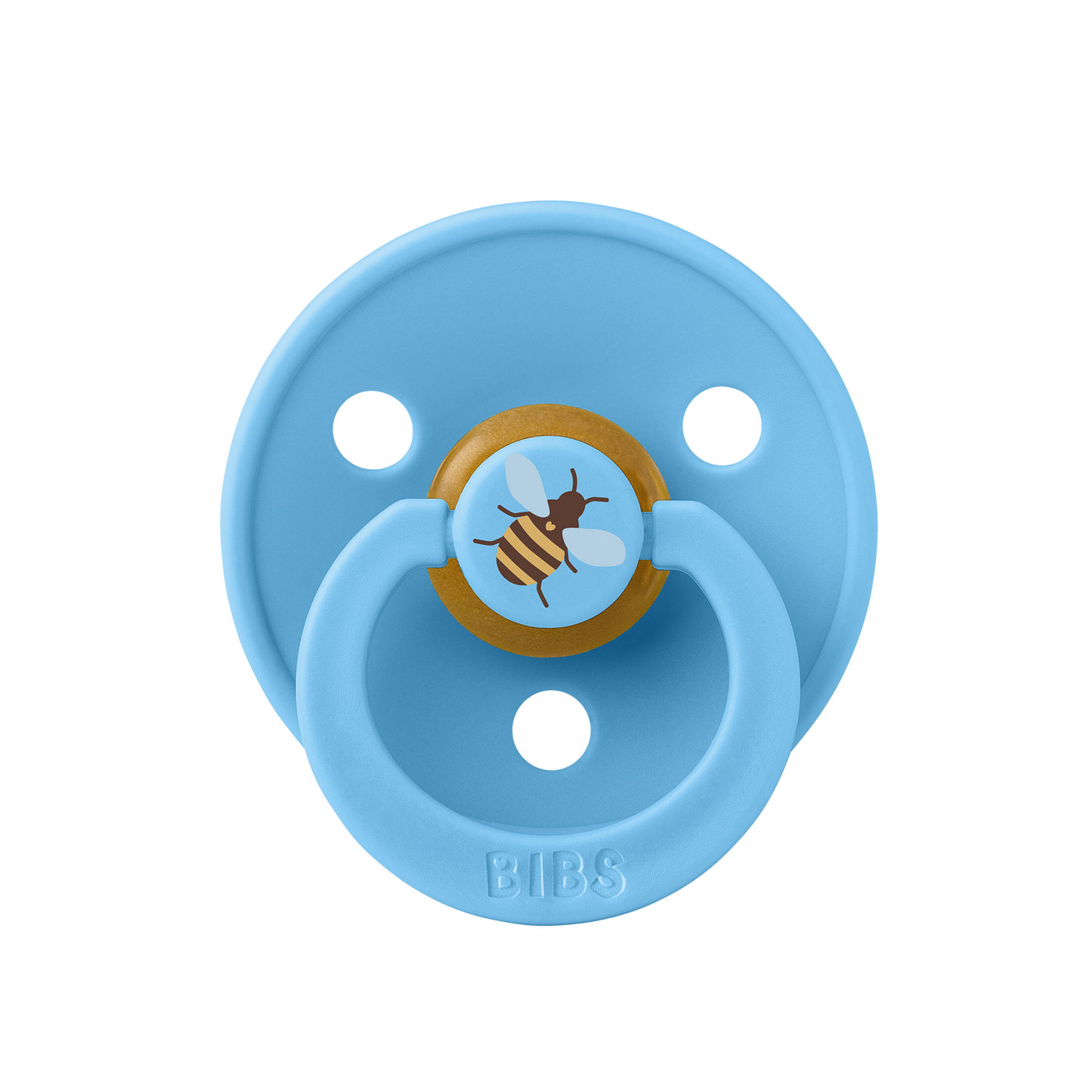 BIBS Pacifier Studio - 2 Pack (Colour: Bumblebee Latex & Breeze Mix | Size 1)