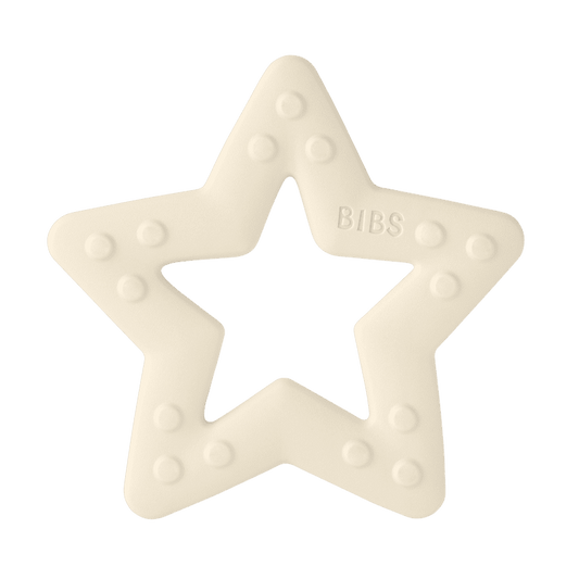 Bibs Baby Bitie Star | Ivory