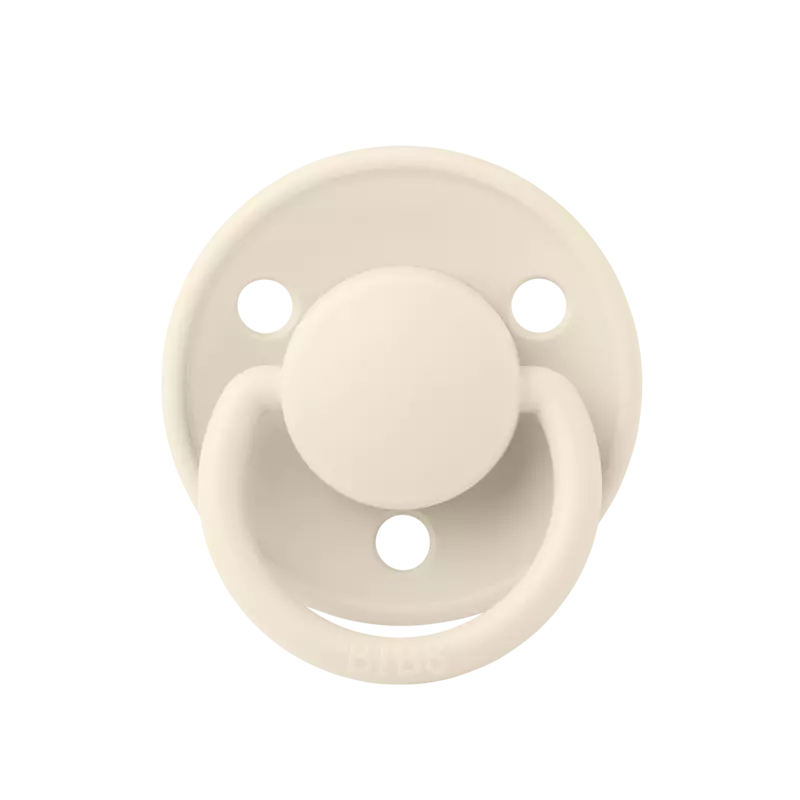 Bibs De Lux Silicone - 2 Pack (Colour: Ivory/Blush | Onesize)