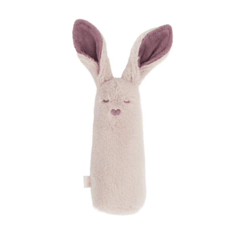 Bibs Baby Rattle Kangaroo (Colour: Powder)