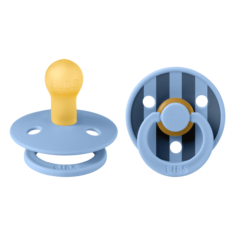 Bibs Pacifier Studio - 2 Pack (Colour: Sky Blue Mix | Size 1)