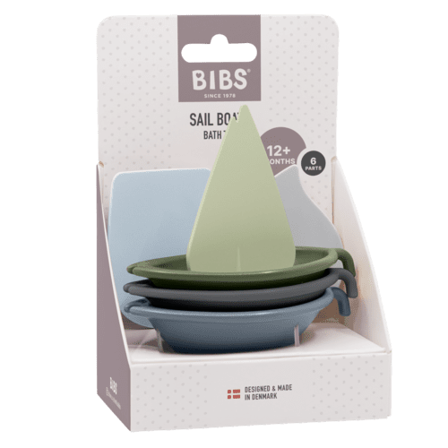 Bibs Sail Boats (Colour: Blue Mix)
