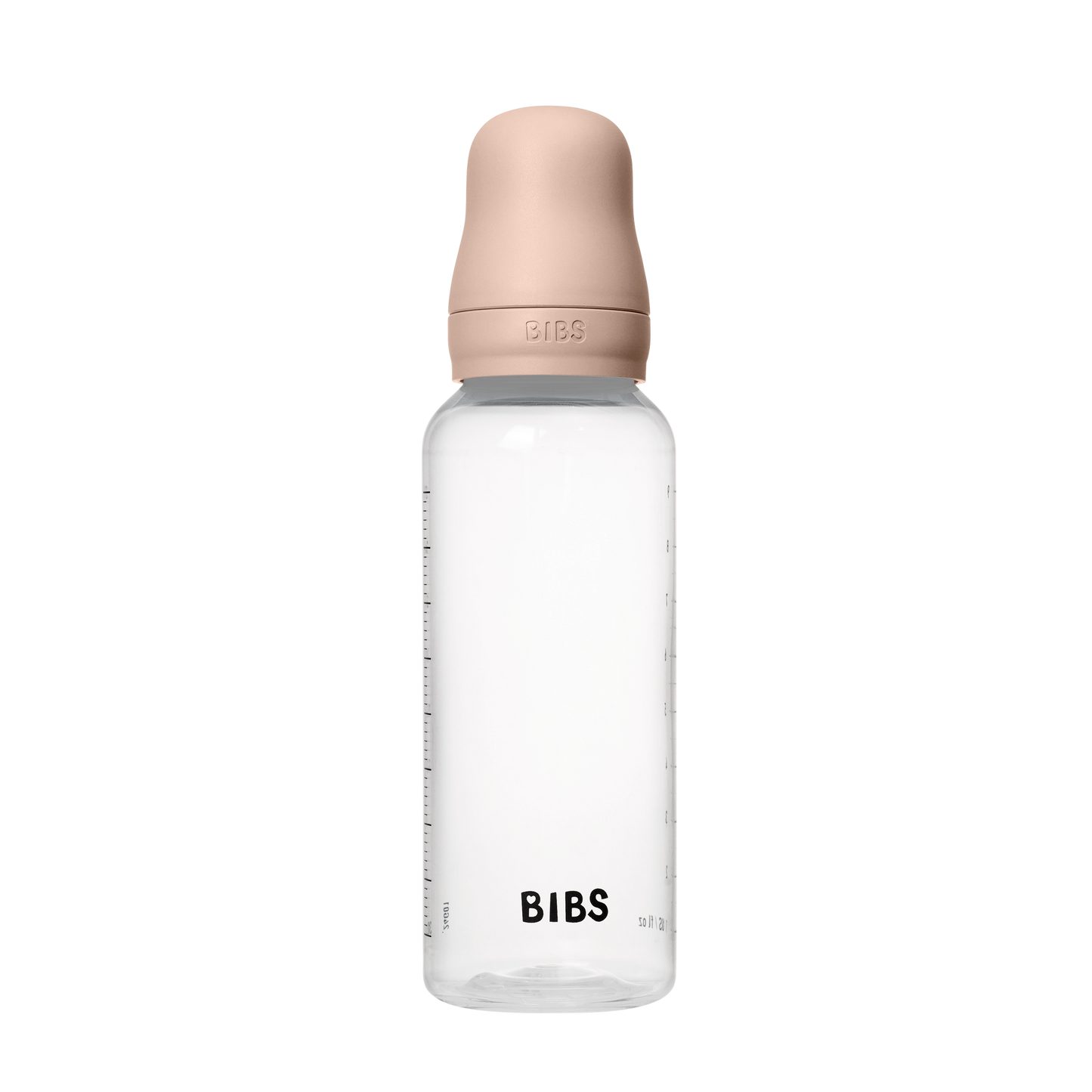 Bibs Baby Bottle Round Latex Medium Flow (Colour: Blush | Size: 270ml)