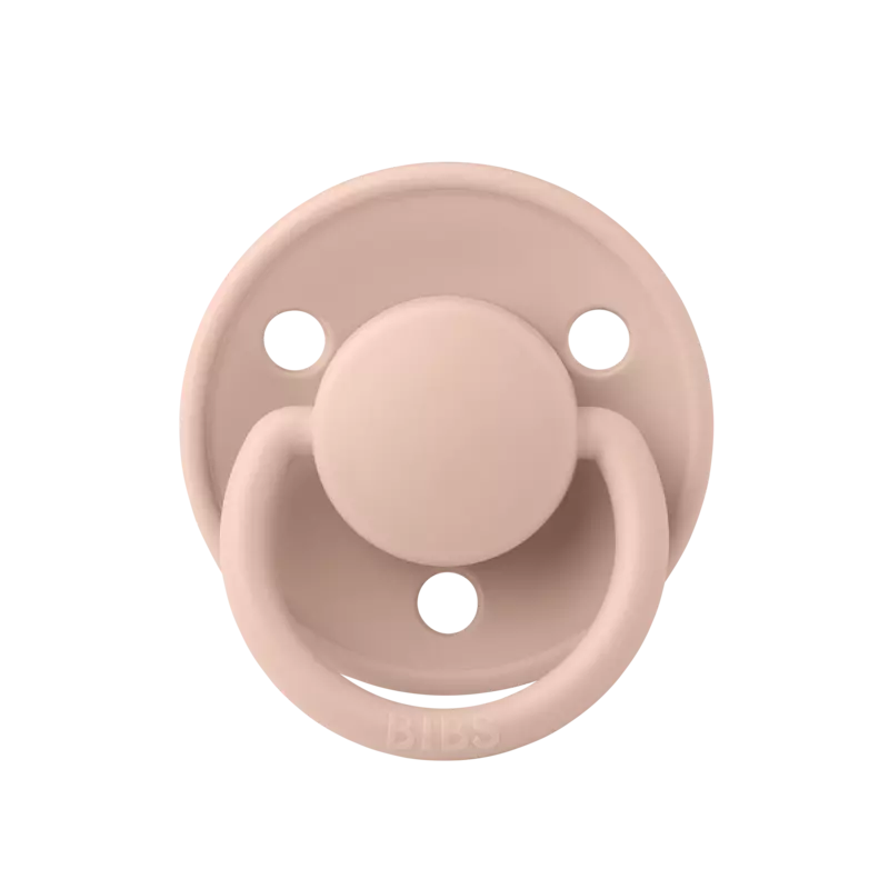 Bibs De Lux Silicone - 2 Pack (Colour: Ivory/Blush | Onesize)