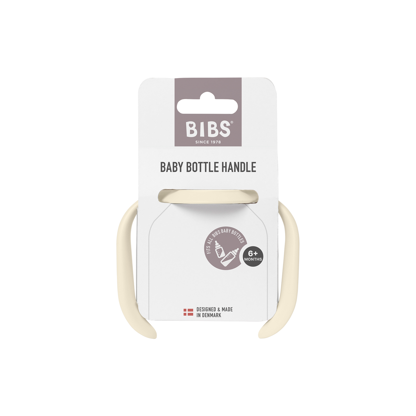 BIBS Baby Bottle Handle Ivory