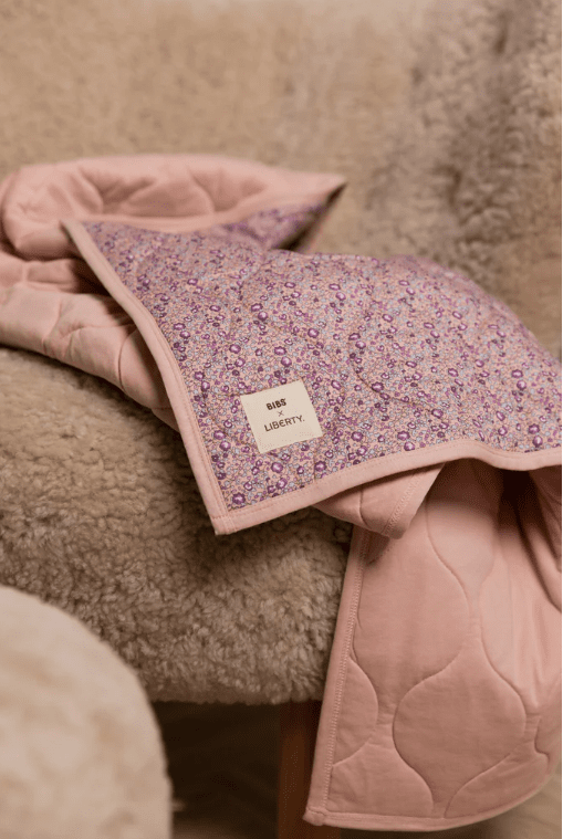 BIBS x Liberty Cuddle Cloth (Colour: Eloise Blush)