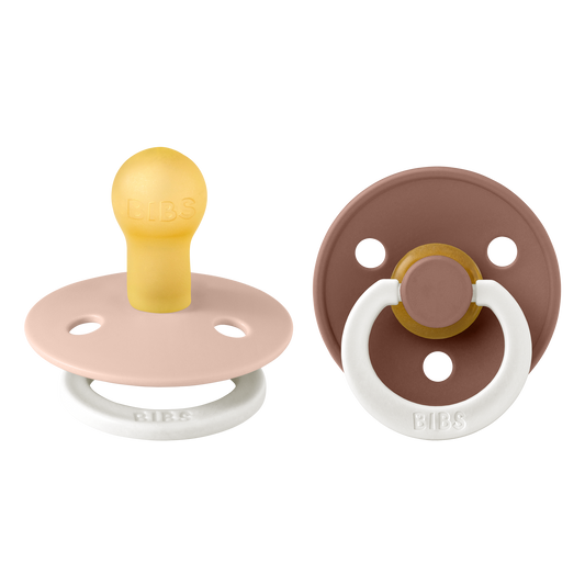 BIBS - 2 Pack (Colour: Latex Woodchuck / Blush Glow | Size 1)