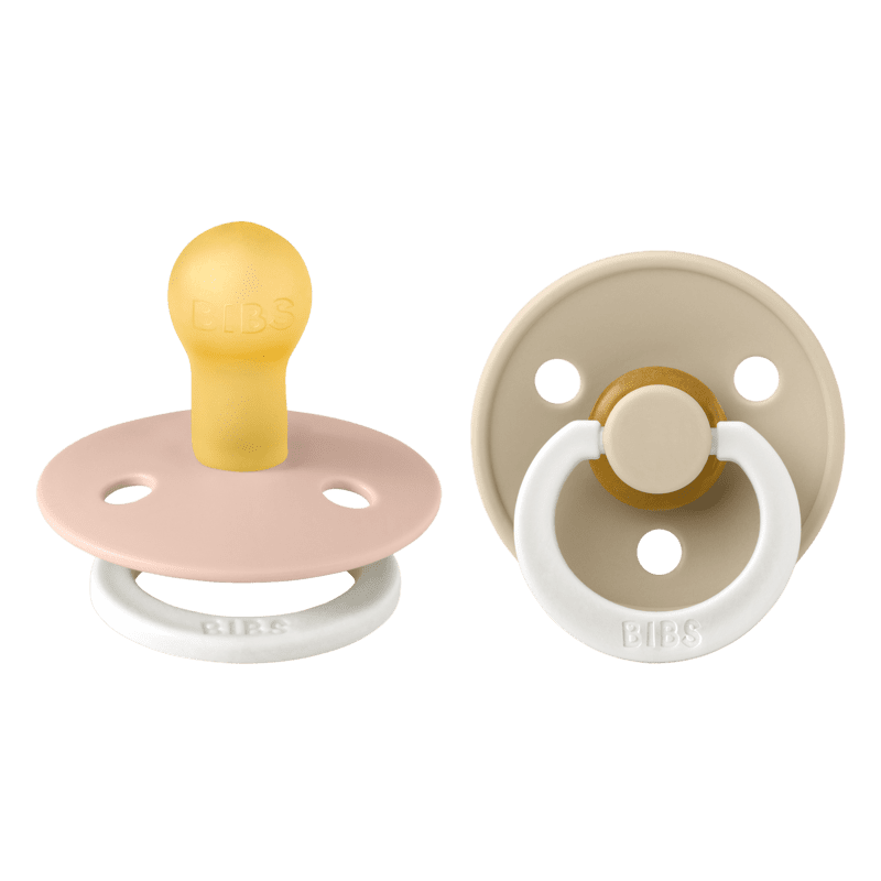 BIBS - 2 Pack (Colour: Latex Blush GLOW/Vanilla GLOW)