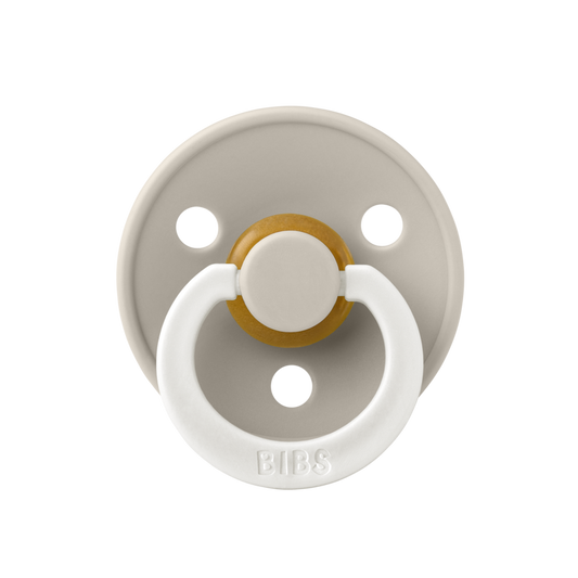BIBS Pacifier (Colour: Latex Size 2 Sand GLOW)