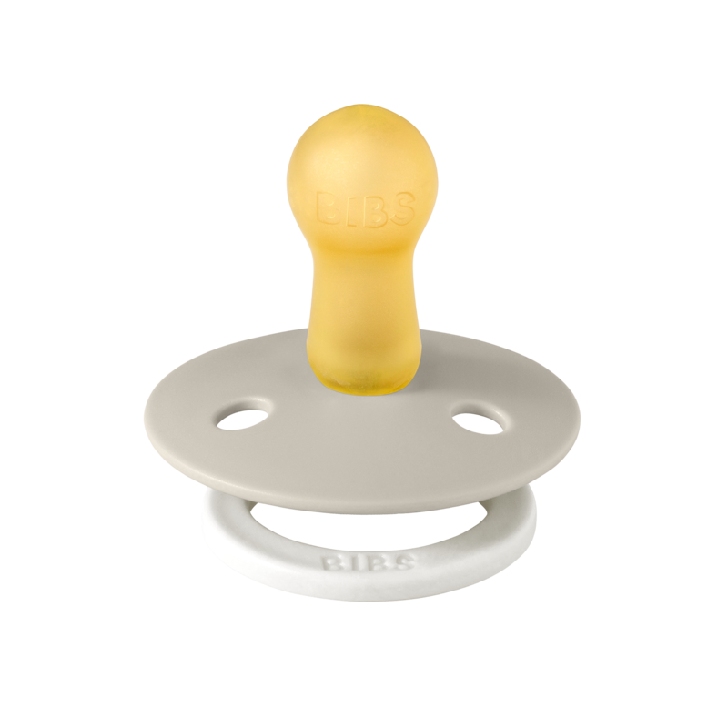 BIBS Pacifier (Colour: Latex Size 2 Sand GLOW)
