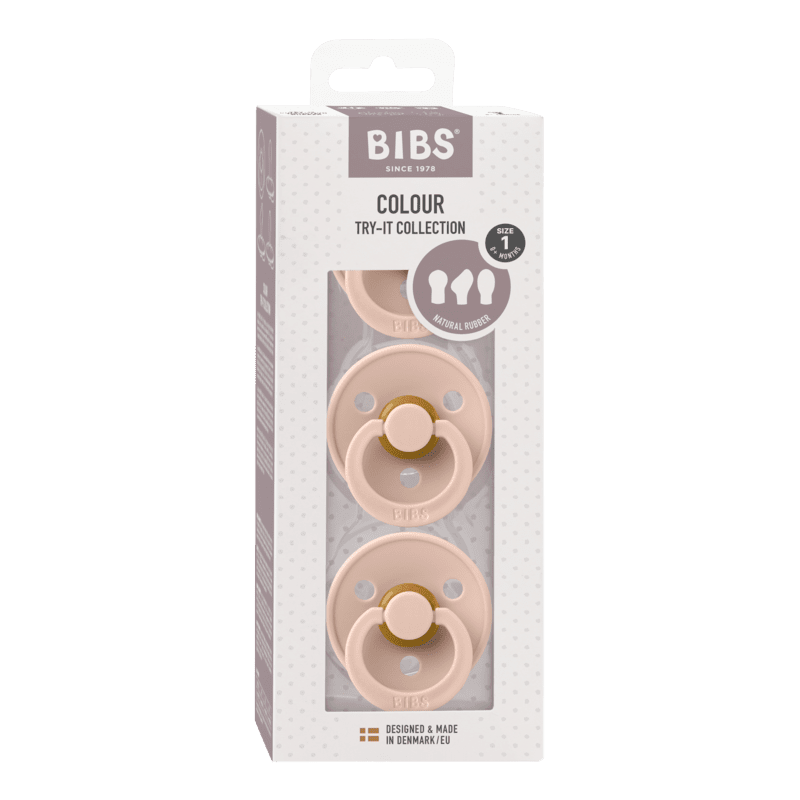 Bibs Try-It - 3 Pack (Colour: Blush)