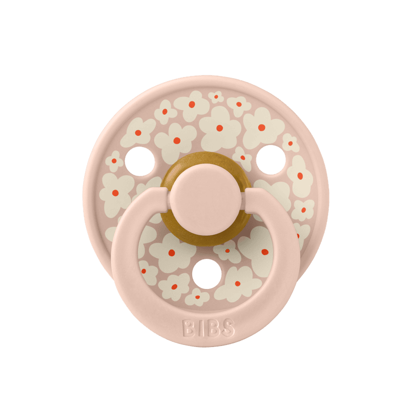 Bibs Pacifier Studio - 2 Pack (Colour: Jasmine Latex Blush Mix | Size 1)