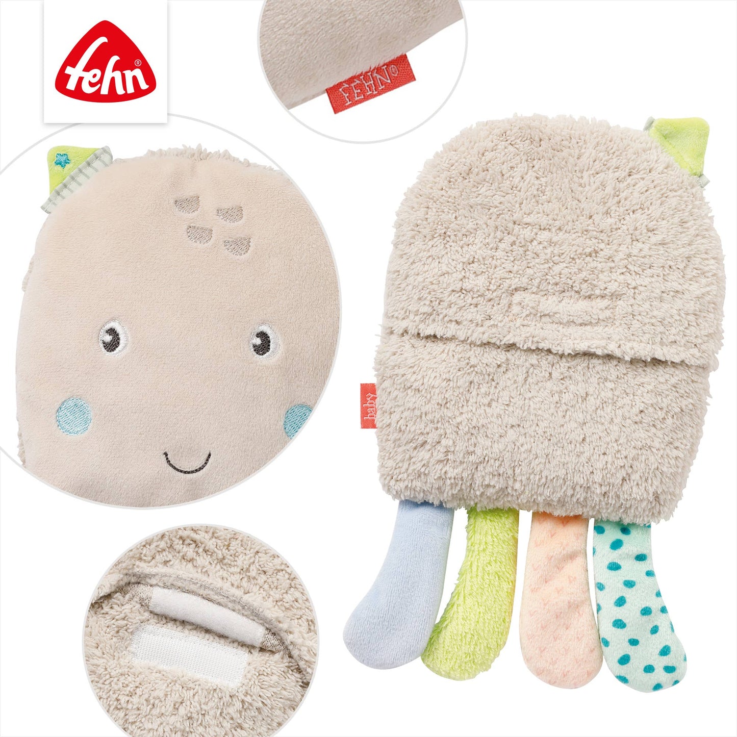 Octopus cherry pit pillow - with heat/cold bag