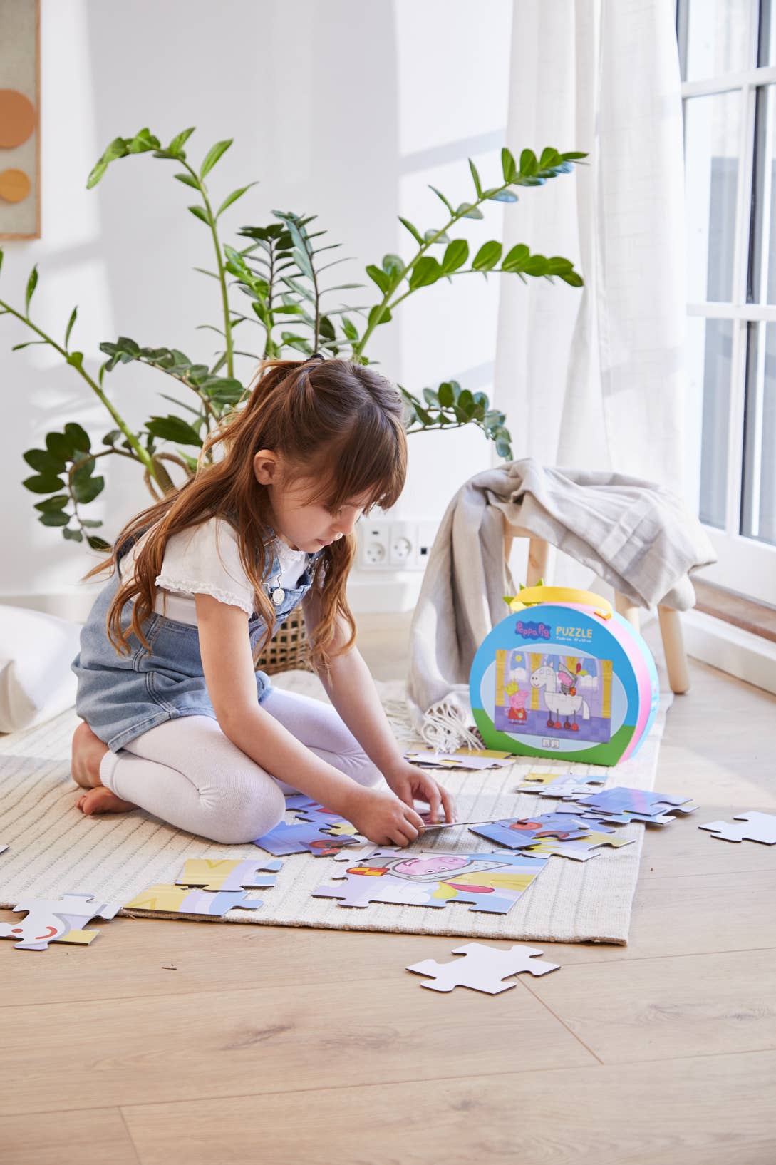 Peppa Pig - Puzzle Suitcase - Peppa Princess