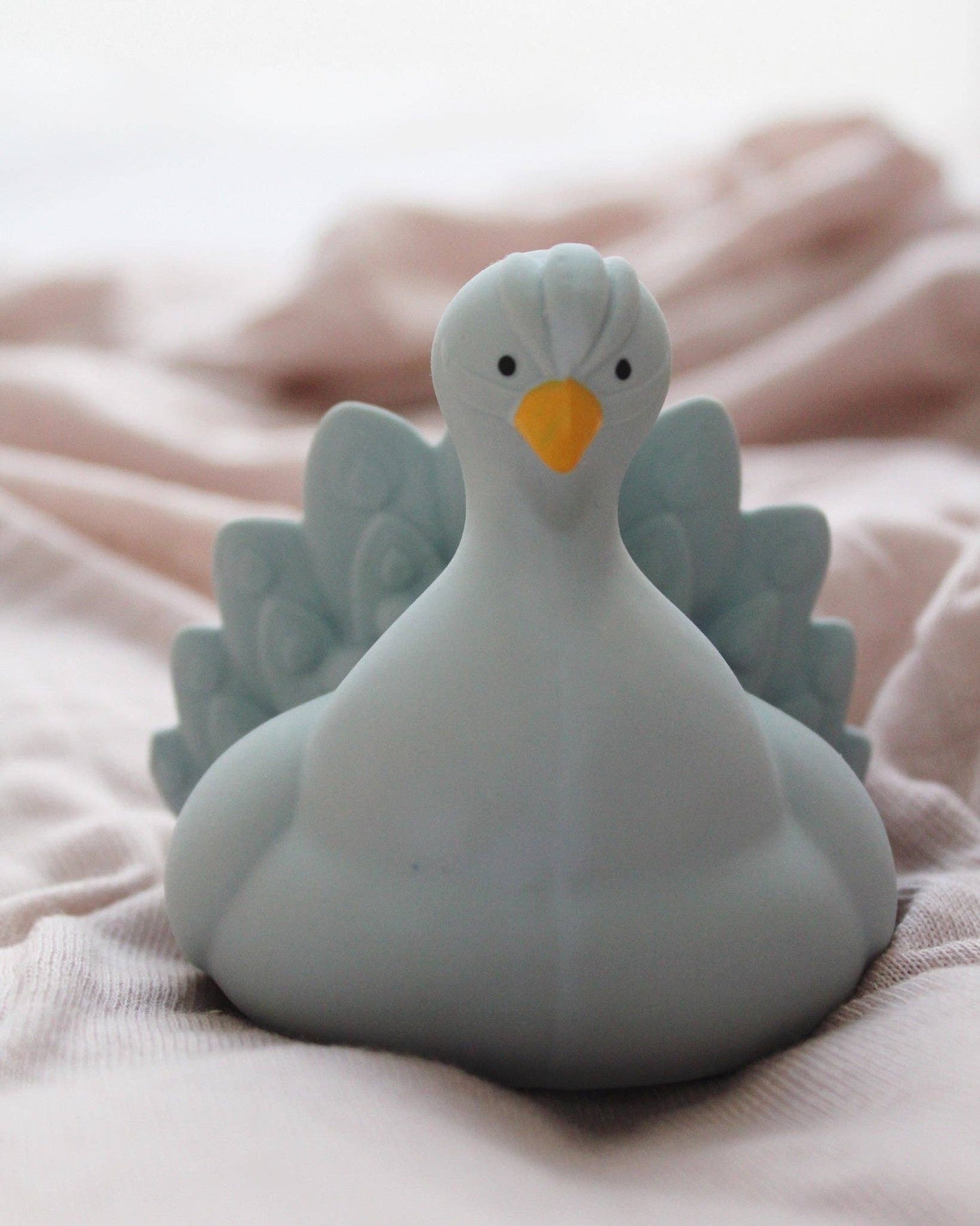 Natural rubber Bathtoy Peacock