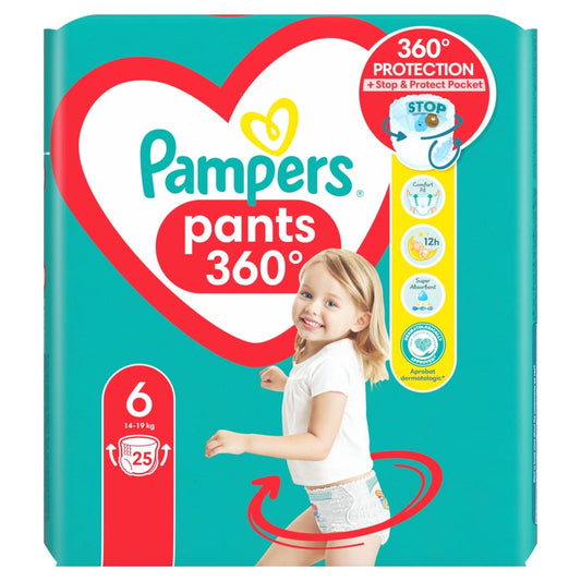 Pampers Vp Pants S6 X25