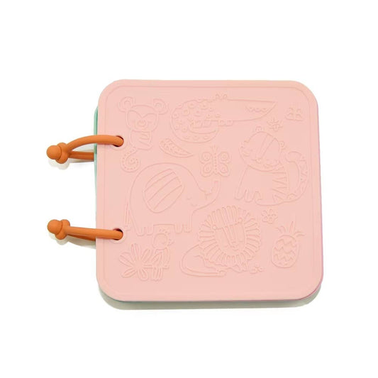 Sensory bath toy Silicone bath book