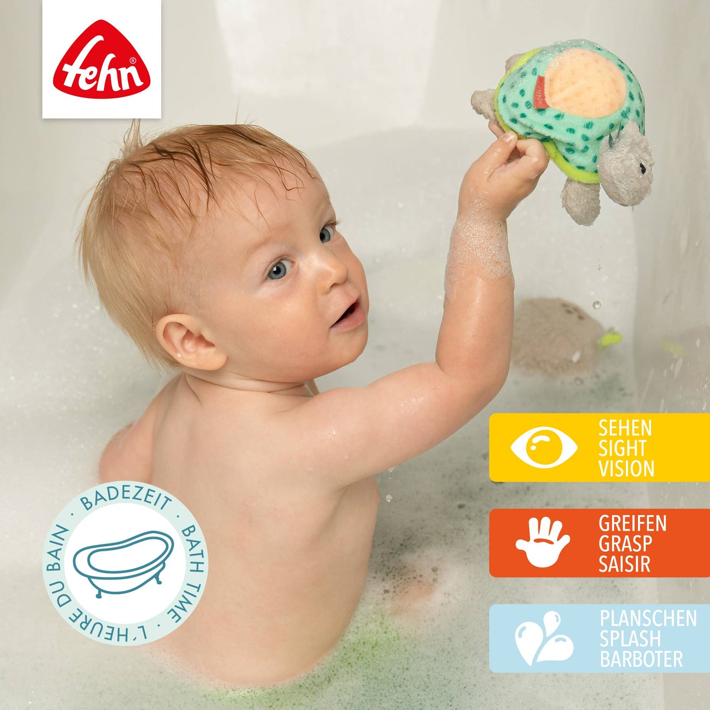 Bath sponge turtle bath toy