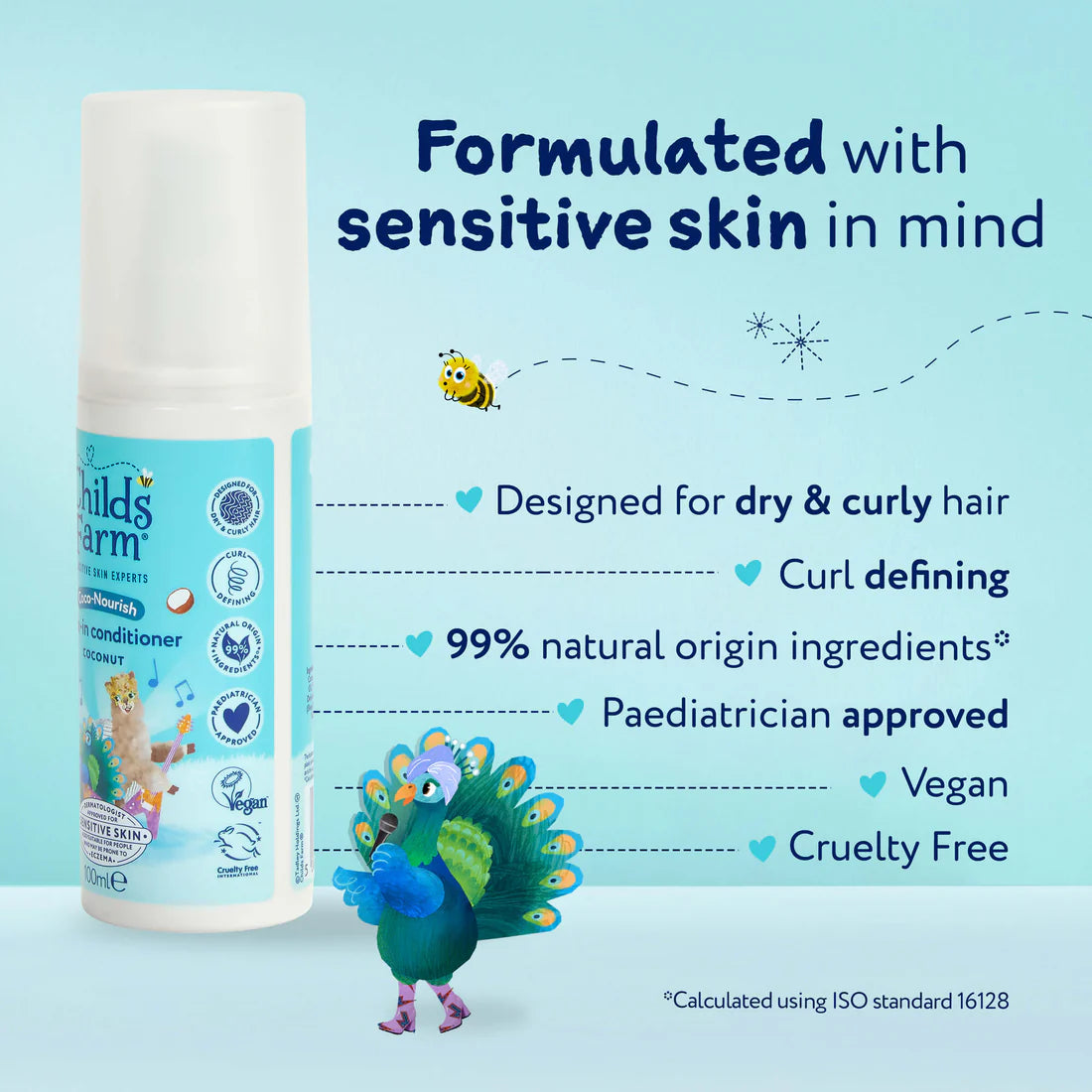 Childs Farm Coco Nourish leave in conditioner hair spray coconut