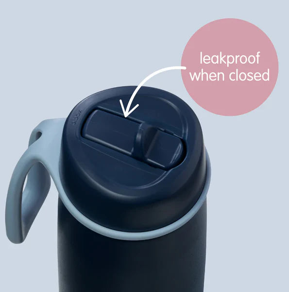b.box 690mL Insulated Flip Top Bottle - midnight