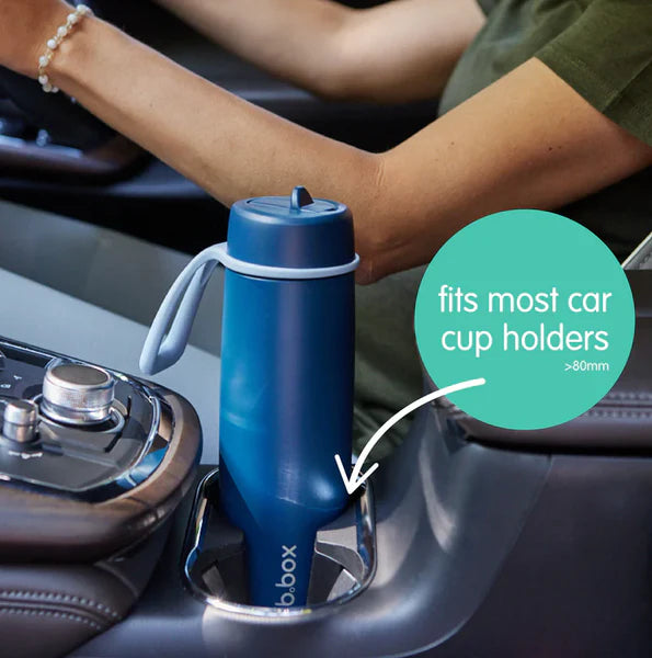 b.box 690mL Insulated Flip Top Bottle - midnight