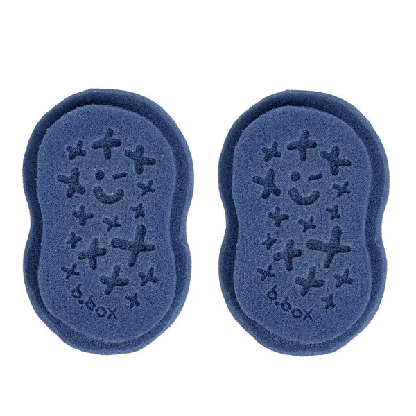 b.box Baby Bath Brush Replacement Sponge - Twin Pack