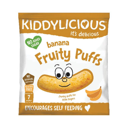 Kiddylicious Fruity Puffs Banana