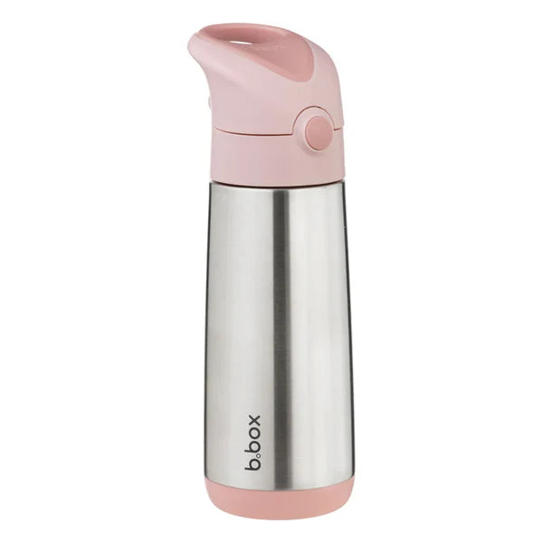 b.box Insulated Straw Bottle 500ml – Blush Crush