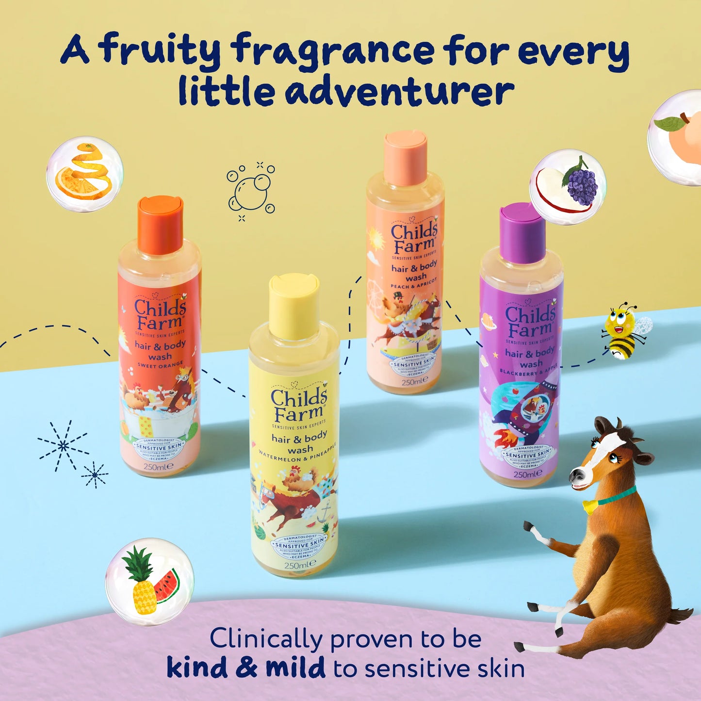 Hair and Body Wash - Blackberry & Apple