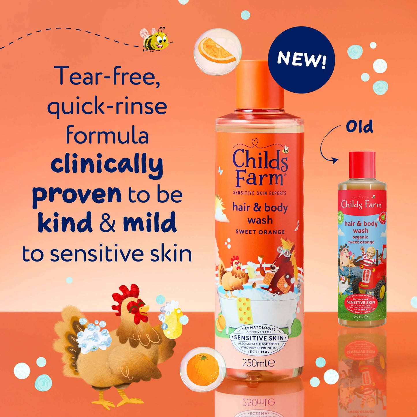 Hair and Body Wash - Sweet Orange