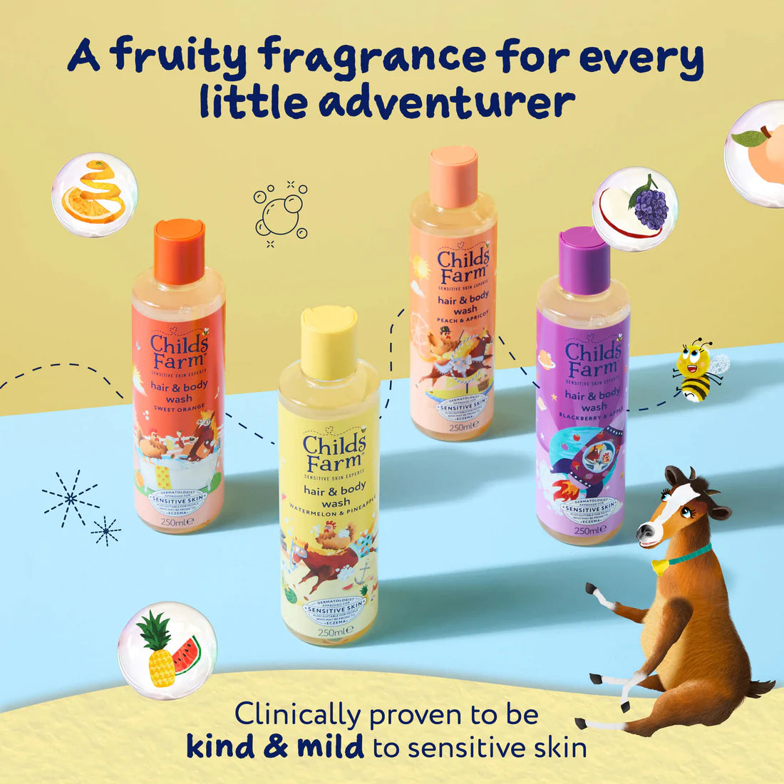 Childs Farm Hair & Body Wash Watermelon & Pineapple