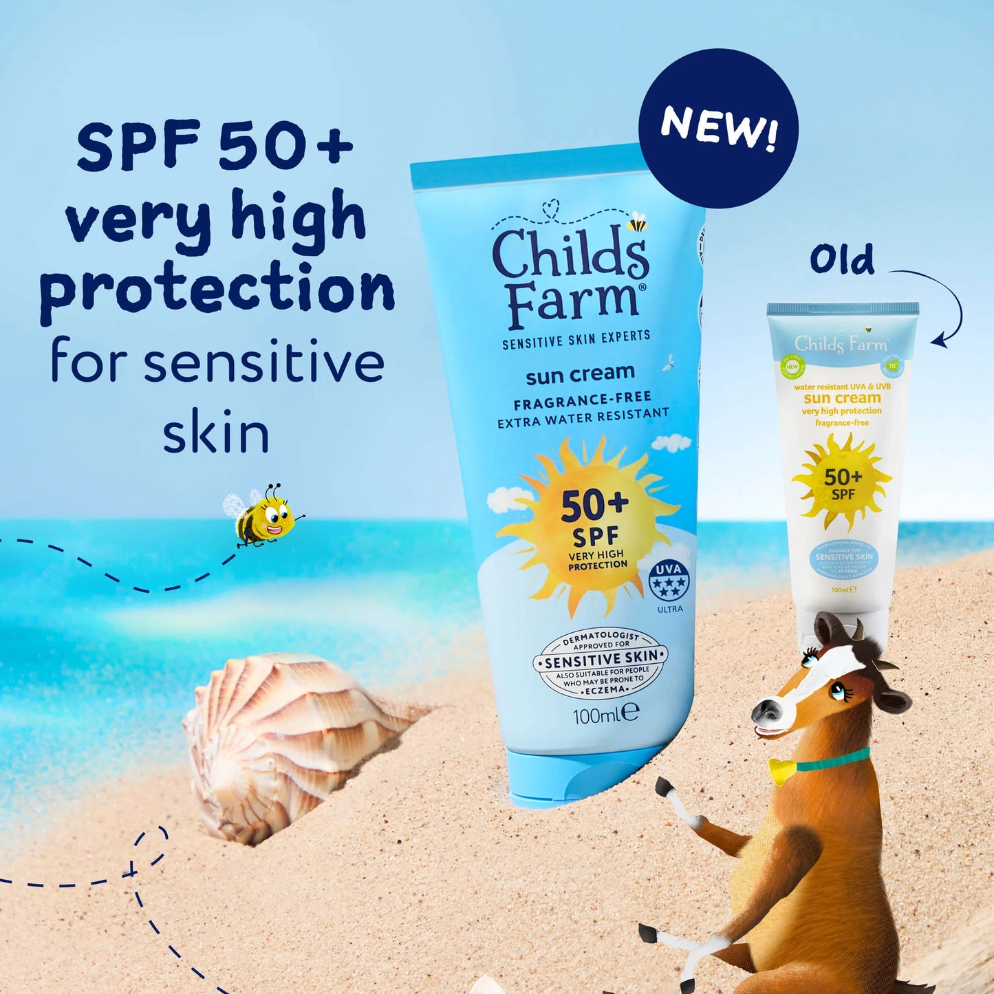 50+ SPF Sun Cream